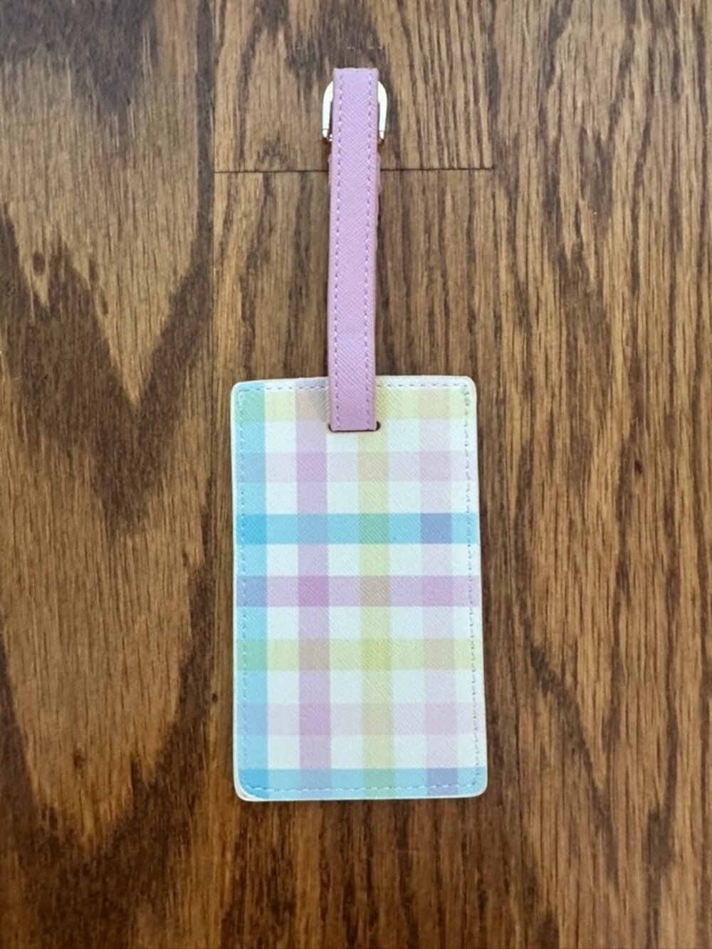 Luggage Tag Gingham - Stoney Clover Lane x Target NWOT SCL Plaid